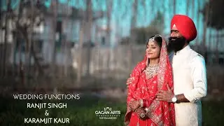 LIVE || WEDDING FUNCTIONS || PATH SRI SUKHMANI SAHIB JI || RANJIT SINGH & KARAMJIT KAUR