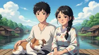 Is Shaam Me Kuch Tha&hellip; 🌅 | Ghibli Silent Life | Cozy River ASMR&rdquo;#GhibliASMR #SilentStory #CozyAnime 