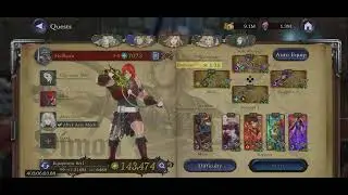Castlevania: Grimoire of Souls (iOS) - Alter Arts Mode (Soma Cruz) - Hellhorn + Dullahan