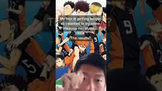 Haikyuu Hairstyles But It&rsquo;s Cursed #shorts
