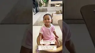 Work by @rihanna feat. Hazel Mon&eacute;t 🤣😍 She&rsquo;s so dern cute! #hazelmonet #momlife #mommyhood