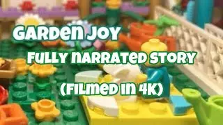 🌿 Narrated Garden Joy | A LEGO&reg;️ Stop Motion Story of gentleness and fun 💖 (filmed in 4K)