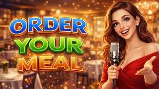 Ordering  Food At A Restaurant - English Listening Practice
