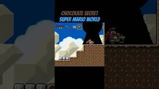 Conoces esta salida secreta en Chocolate Island 2? #nintendo #supermario #snes