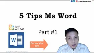 209. (5 Tips dan trik Microsoft Word part #1)