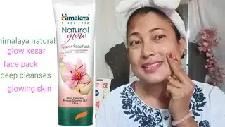 Himalaya natural glow kesar face pack | how to use himalaya  kesar face pack 