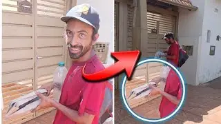 PEGUEI HOMEM COMENDO RESTO DE PIZZA DO PASTOR!! FIM DOS TEMPOS!