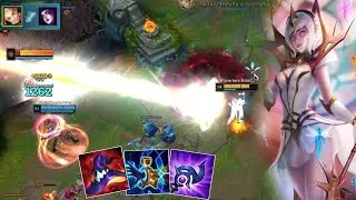 LUX  GamePlay Ranked  -  The most toxic team, impossible to win/LUX VS Zoe - League Of Legends
