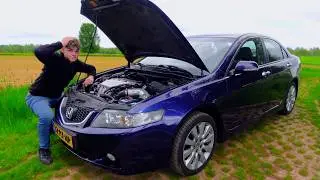 Een Honda Accord Type S Met Schade Opknappen