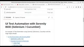UI Test Automation Tutorial with Serenity BDD | Selenium, Cucumber, Java, Maven