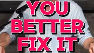 You Better Fix It - Improvised Comedy Song
