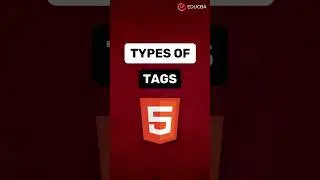 📚 Types of Tags in HTML 🖥️