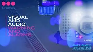 Automated Video Analytics, deterrence, audio, & remote varification w/ Securitas