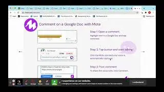 How to Use Mote Chrome Extension