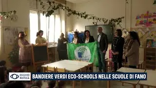 Bandiere verdi eco-schools nelle scuole di Fano