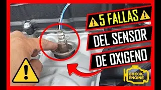 5 FALLAS Del SENSOR De OX&Iacute;GENO 🛑  Esto Le PASAR&Aacute; A Tu CARRO😱
