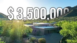 Inside a $3.5 MILLION Tucson Architectural Mansion | Touring a Foothills Estate