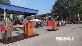 Cassino - Cerimonia giuramento 80esimo Rav Roma 27 ottobre 2017