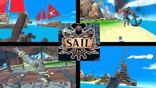 Treasure Hunting & Upgrading My Pirate Ship] Alpha Testing Sail Quest 2 VR