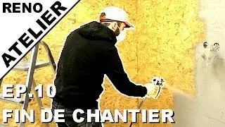 ►Je Rénove l'Atelier //EP.10// je fini les murs + Peinture à l'airless