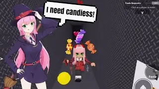 I NEED CANDIESS! | Zero two plays Mm2 | Gameplay