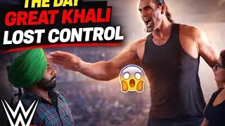 The Great Khali slapped a Fan
