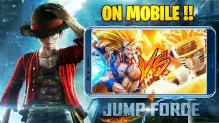 🔥 NEW ANIME GAME HERE !! | Jump Force Mobile Gameplay And Review