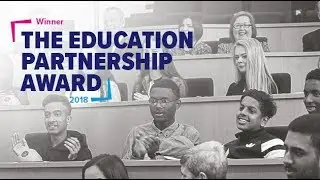 Coventry Building Society win the Education Partnership Award, large company