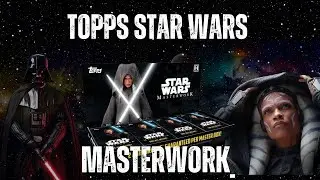 Topps Star Wars Masterwork Hobby Box #starwars #darthvader #starwarstoys