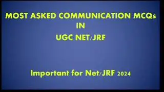 Communication ugc net paper 1  #ugcnet #youtube