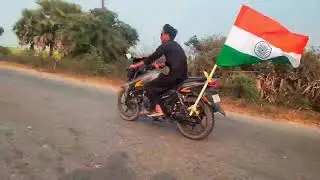 Mirzapur Title Song Vibe 🔥 | Tiranga Ke Saath Attitude Bike Ride 🇮🇳Tiranga + Attitude 😎 | Mirzapur