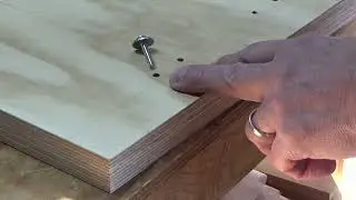 Building Projects- Slot Cutting Machine -drilling and mounting the table on linear bearings (part 4)