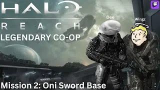 HALO REACH CO-OP LEGENDARY - MISSION 2: Oni Sword Base