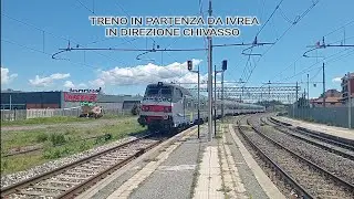 IVREA, E.464.188, CARROZZE MDVC IN LIVREA DPR E CARROZZA SEMIPILOTA