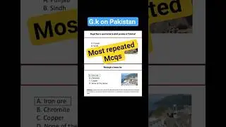 most repeated general knowledge mcqs on pakistan 🇵🇰  #mcqs #mostrepeatedmcqs #pakistan