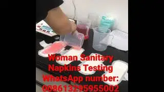 Woman Sanitary Napkins Testing