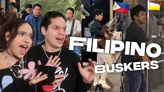 Filipino Buskers DON'T MESS AROUND!| Latinos react to Flipino Singing TIKTOKS