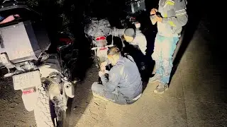 IBW ride ke first day par hi tyre puncture | The true adventure begins
