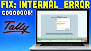 Fix Tally Internal Error: Software Exception c0000005 | Quick Solution Guide!