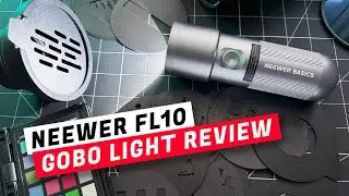 Обзор осветительного прибора Neewer FL10 Gobo Light — маленький светильник, огромный творческий п...