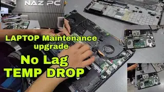 How To lower Temp drop on laptop nag upgade ng RAM RMA NG SSD PNY