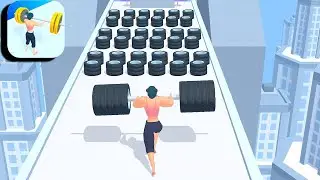 WEIGHT RUNNER 3D 🏋🏻&zwj;♂️💪 All Levels Gameplay Walkthrough iOS, Android New Update Max (Level 16)