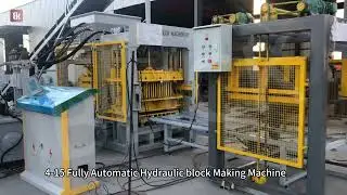 Fully Automatic Hydraulic Brick Making Machine