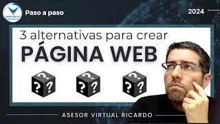 CREAR PÁGINA WEB en pocos minutos : ¡3 alternativas!