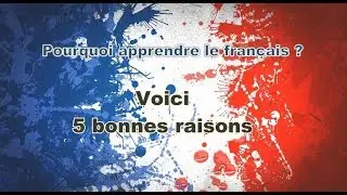 Pourquoi apprendre le fran&ccedil;ais ?