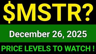 MSTR Stock (MicroStrategy Incorporated) MSTR Stock Technical Analysis | December 26, 2025 