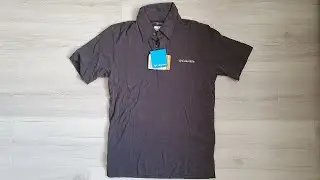 Columbia Men's Sun Ridge Polo Black Unboxing
