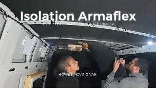 Isolation Armaflex Sprinter 4x4 Pas si simple