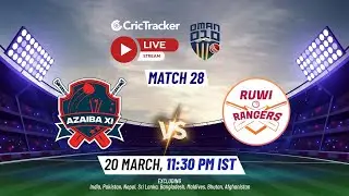 Oman D10 Cup 2022, Match 28- Azaiba XI vs Ruwi Rangers | Full Highlights