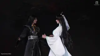 Cosplay group defile-Ледяной Кай,Luna-Орёл,Тула-Благословение Небожителей-Хэ Сюань, Ши Цинсюань